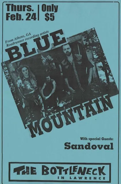 Blue Mountain, Sandoval