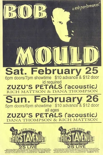 Bob Mould, Dana Thompson & Rich Mattson, Zuzu's Petals