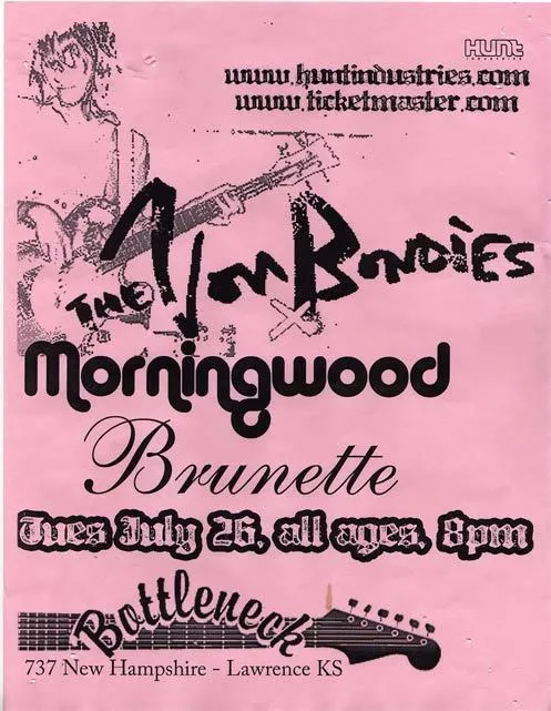 Brunette, Morningwood, The Von Bondies