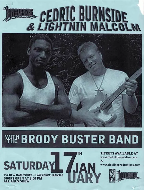 Cedric Burnside & Lightnin Malcolm, The Brody Buster Band