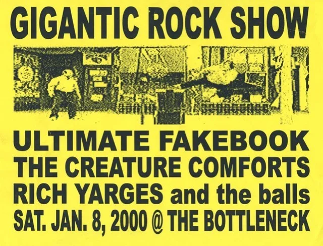 Creature Comforts, Rich Yarges and the Balls, Ultimate Fakebook