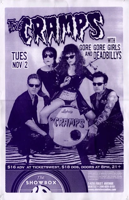 Deadbillys, Gore Gore Girls, The Cramps