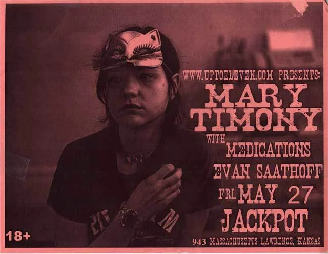 Evan Saathoff, Mary Timony, Medications