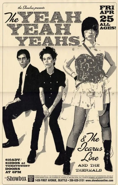 The Yeah Yeah Yeahs, The Icarus Line, The Thermals